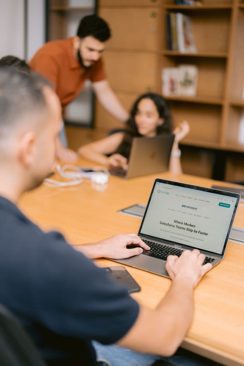 The Tekunda team collaborating on a project